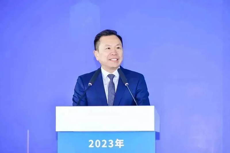 共建未来丨99499威尼斯股份（上海）立异基地亮相“2023年闵行区重大工程项目开工仪式”主会场。